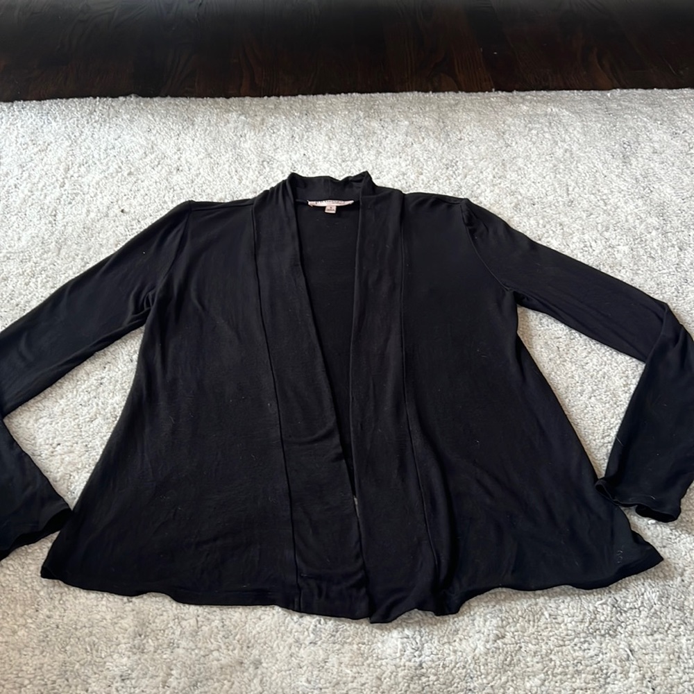 Philosophy Black Cardigan